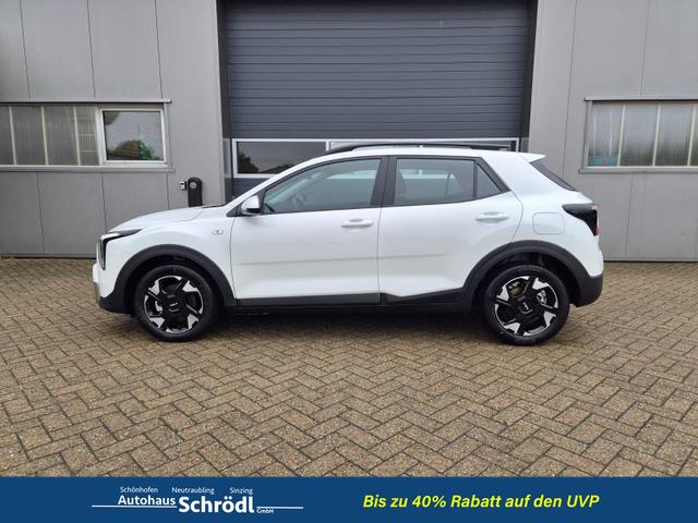 Kia Stonic 1.0 T-GDI MHEV 115PS NEUES MODELL LED-Scheinwerfer Sitzheizung Lenkradheizung PDC v+h R&uuml;ckf.Kamera Klima Bluetooth Touchscreen Apple CarPlay Android Auto Tempomat 16"LM 