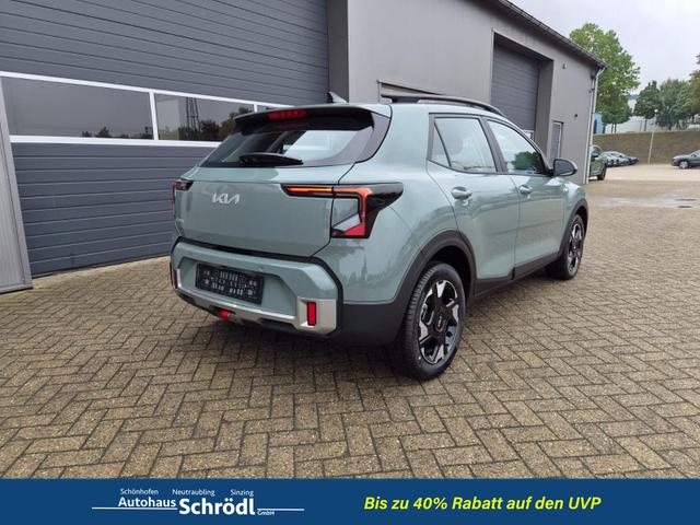 Kia Stonic 1.0 T-GDI MHEV 115PS NEUES MODELL LED-Scheinwerfer Sitzheizung Lenkradheizung PDC v+h R&uuml;ckf.Kamera Klima Bluetooth Touchscreen Apple CarPlay Android Auto Tempomat 16"LM 