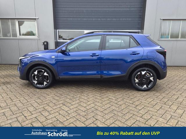 Kia Stonic 1.0 T-GDI 100PS NEUES MODELL LED-Scheinwerfer Sitzheizung Lenkradheizung PDC v+h R&uuml;ckf.Kamera Klima Bluetooth Touchscreen Apple CarPlay Android Auto Tempomat 16"LM 