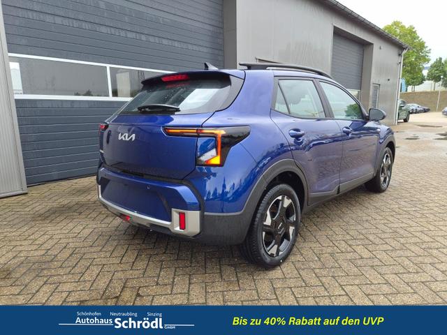 Kia Stonic 1.0 T-GDI 100PS NEUES MODELL LED-Scheinwerfer Sitzheizung Lenkradheizung PDC v+h R&uuml;ckf.Kamera Klima Bluetooth Touchscreen Apple CarPlay Android Auto Tempomat 16"LM 