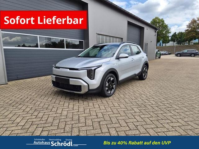Kia Stonic - 1.0 T-GDI 100PS NEUES MODELL LED-Scheinwerfer Sitzheizung Lenkradheizung PDC v+h R&uuml;ckf.Kamera Klima Bluetooth Touchscreen Apple CarPlay Android Auto Tempomat 16"LM