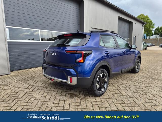 Kia Stonic 1.0 T-GDI MHEV 115PS NEUES MODELL Sitzheizung Lenkradheizung PDC v+h R&uuml;ckf.Kamera Klima Bluetooth Touchscreen Apple CarPlay Android Auto Tempomat 16"LM 