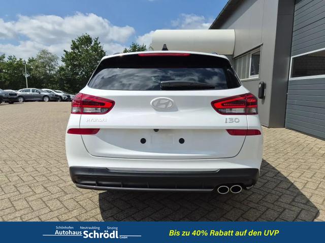 Hyundai i30 Kombi 1.6 T-GDI 150PS Automatik N-Line Sitzheizung Lenkradheizung Klimaautomatik Navi 10,3"-Touchscreen Bluelink Apple CarPlay + Android Auto PDC v+h R&uuml;ckf.Kamera 18-LM 