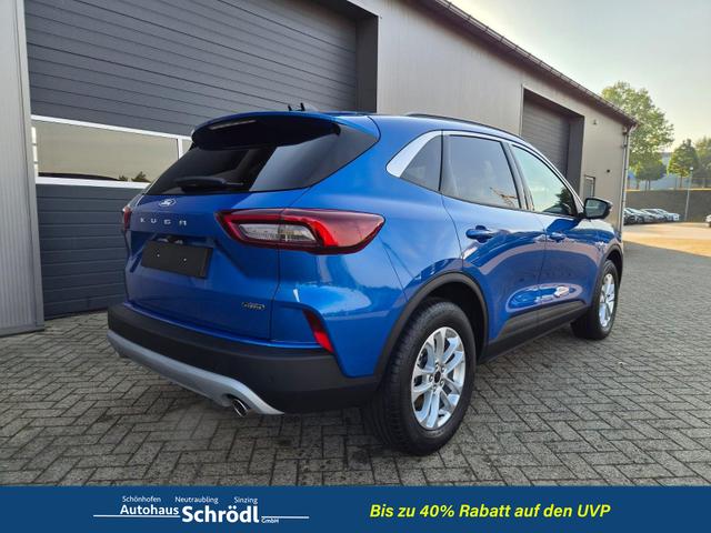 Ford Kuga Titanium 243PS PHEV Automatik Sitzheizung v+h Lenkradheizung Frontscheibe beheizb. Klimaautomatik Navi SYNC4 Apple CarPlay Android Auto Touchscreen PDC 4xKamera 2xKeyless 17"LM vollelektr. Reichweite 66KM 