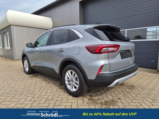 Ford Kuga Titanium 243PS PHEV Automatik Sitzheizung v+h Lenkradheizung Frontscheibe beheizb. Klimaautomatik Navi SYNC4 Apple CarPlay Android Auto Touchscreen PDC 4xKamera 2xKeyless 17"LM vollelektr. Reichweite 66KM 