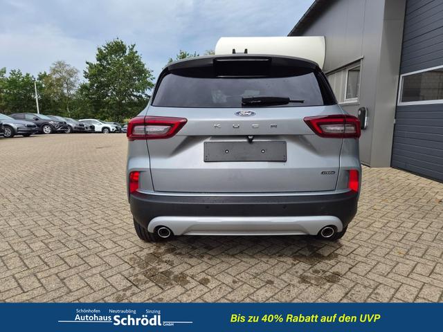 Ford Kuga Titanium 243PS PHEV Automatik Sitzheizung v+h Lenkradheizung Frontscheibe beheizb. Klimaautomatik Navi SYNC4 Apple CarPlay Android Auto Touchscreen PDC 4xKamera 2xKeyless 17"LM vollelektr. Reichweite 66KM 