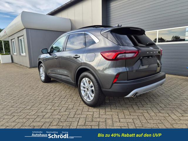 Ford Kuga - Titanium 243PS PHEV Automatik schwenkb. AHK elektr. PanoDach Sitzheizung v+h Lenkradheizung Frontscheibe beheizb. Klimaautomatik Navi SYNC4 Apple CarPlay Android Auto Touchscreen PDC 4xKamera 2xKeyless 17"LM vollelektr. Reichweite 66KM