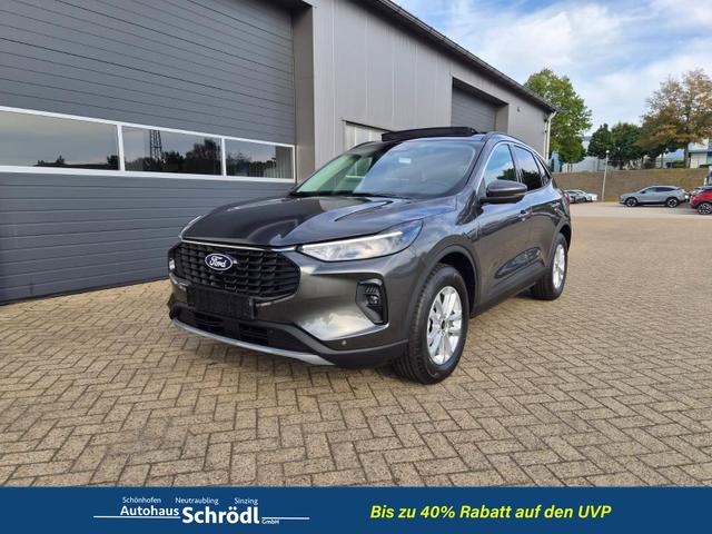 Ford Kuga Titanium 243PS PHEV Automatik schwenkb. AHK elektr. PanoDach Sitzheizung v+h Lenkradheizung Frontscheibe beheizb. Klimaautomatik Navi SYNC4 Apple CarPlay Android Auto Touchscreen PDC 4xKamera 2xKeyless 17"LM vollelektr. Reichweite 66KM 