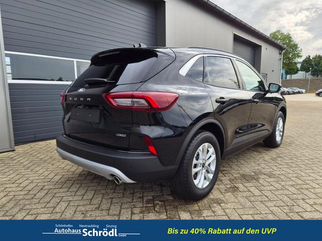 Ford Kuga Titanium 243PS PHEV Automatik Sitzheizung v+h Lenkradheizung Frontscheibe beheizb. Klimaautomatik Navi SYNC4 Apple CarPlay Android Auto Touchscreen PDC 4xKamera 2xKeyless 17"LM vollelektr. Reichweite 66KM 