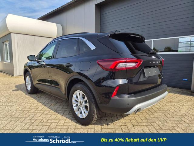 Ford Kuga Titanium 243PS PHEV Automatik schwenkb. AHK Sitzheizung v+h Lenkradheizung Frontscheibe beheizb. Klimaautomatik Navi SYNC4 Apple CarPlay Android Auto Touchscreen PDC 4xKamera 2xKeyless 17"LM vollelektr. Reichweite 66KM 