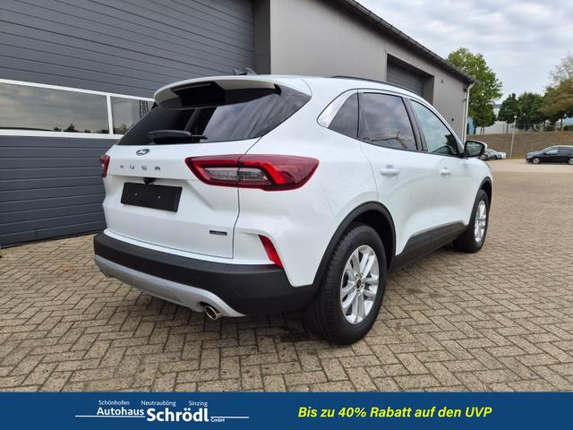 Ford Kuga Titanium 243PS PHEV Automatik schwenkb. AHK Sitzheizung v+h Lenkradheizung Frontscheibe beheizb. Klimaautomatik Navi SYNC4 Apple CarPlay Android Auto Touchscreen PDC 4xKamera 2xKeyless 17"LM vollelektr. Reichweite 66KM 
