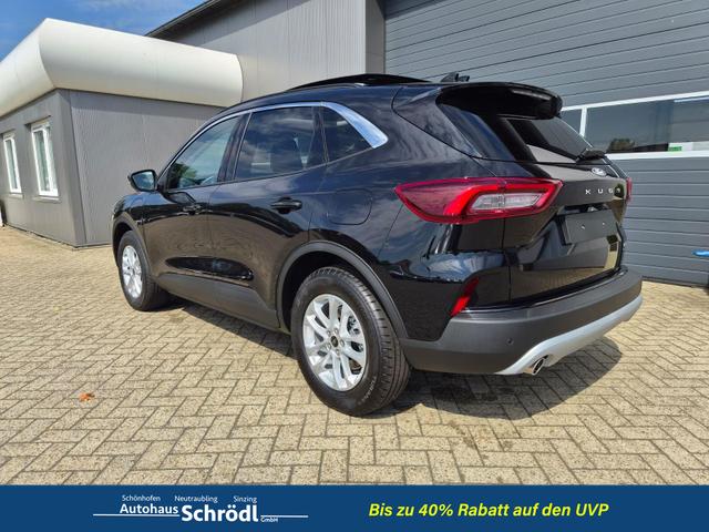 Ford Kuga Titanium 243PS PHEV Automatik elektr. PanoDach Sitzheizung v+h Lenkradheizung Frontscheibe beheizb. Klimaautomatik Navi SYNC4 Apple CarPlay Android Auto Touchscreen PDC 4xKamera 2xKeyless 17"LM vollelektr. Reichweite 66KM 