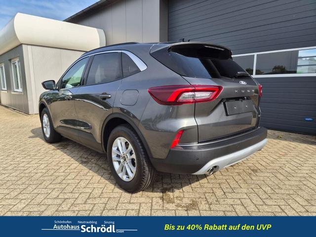 Ford Kuga Titanium 243PS PHEV Automatik schwenkb. AHK Sitzheizung v+h Lenkradheizung Frontscheibe beheizb. Klimaautomatik Navi SYNC4 Apple CarPlay Android Auto Touchscreen PDC 4xKamera 2xKeyless 17"LM vollelektr. Reichweite 66KM 
