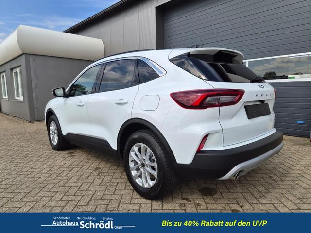 Ford Kuga Titanium 243PS PHEV Automatik Sitzheizung v+h Lenkradheizung Frontscheibe beheizb. Klimaautomatik Navi SYNC4 Apple CarPlay Android Auto Touchscreen PDC 4xKamera 2xKeyless 17"LM vollelektr. Reichweite 66KM 