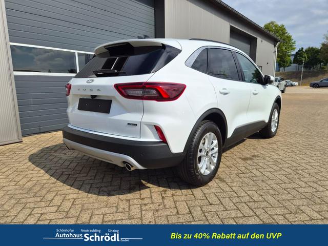 Ford Kuga Titanium 243PS PHEV Automatik Sitzheizung v+h Lenkradheizung Frontscheibe beheizb. Klimaautomatik Navi SYNC4 Apple CarPlay Android Auto Touchscreen PDC 4xKamera 2xKeyless 17"LM vollelektr. Reichweite 66KM 