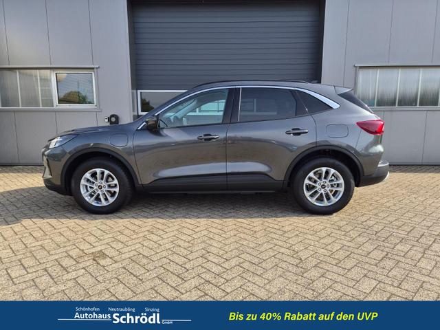 Ford Kuga Titanium 243PS PHEV Automatik Sitzheizung v+h Lenkradheizung Frontscheibe beheizb. Klimaautomatik Navi SYNC4 Apple CarPlay Android Auto Touchscreen PDC 4xKamera 2xKeyless 17"LM vollelektr. Reichweite 66KM 