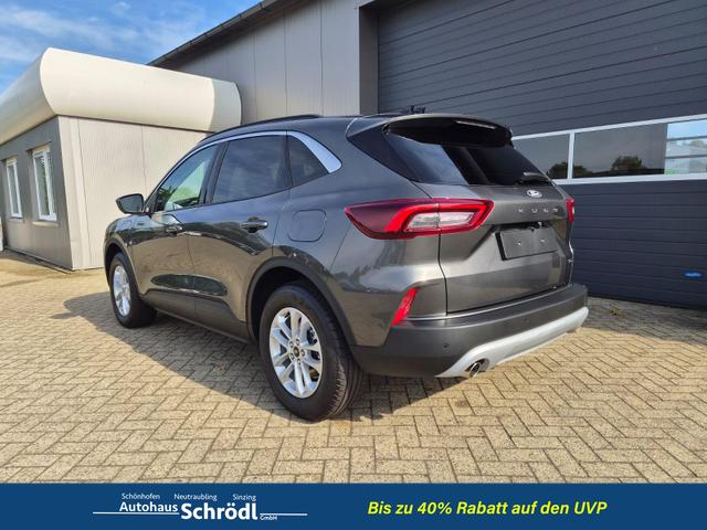 Ford Kuga Titanium 243PS PHEV Automatik Sitzheizung v+h Lenkradheizung Frontscheibe beheizb. Klimaautomatik Navi SYNC4 Apple CarPlay Android Auto Touchscreen PDC 4xKamera 2xKeyless 17"LM vollelektr. Reichweite 66KM 