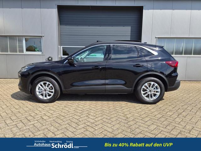 Ford Kuga Titanium 243PS PHEV Automatik schwenkb. AHK elektr. PanoDach Sitzheizung v+h Lenkradheizung Frontscheibe beheizb. Klimaautomatik Navi SYNC4 Apple CarPlay Android Auto Touchscreen PDC 4xKamera 2xKeyless 17"LM vollelektr. Reichweite 66KM 