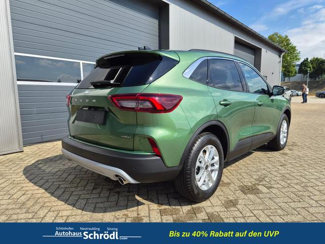 Ford Kuga Titanium 243PS PHEV Automatik Sitzheizung v+h Lenkradheizung Frontscheibe beheizb. Klimaautomatik Navi SYNC4 Apple CarPlay Android Auto Touchscreen PDC 4xKamera 2xKeyless 17"LM vollelektr. Reichweite 66KM 