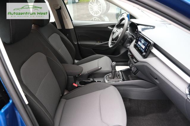 Skoda Fabia Blau 