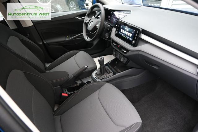 Skoda Fabia Blau 