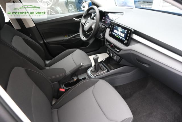 Skoda Fabia Blau 