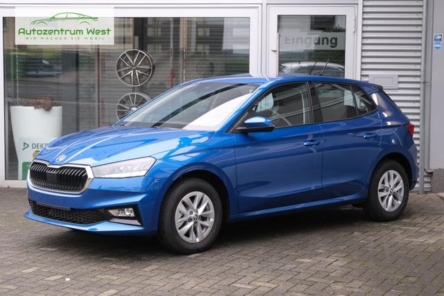 Skoda Fabia Blau 