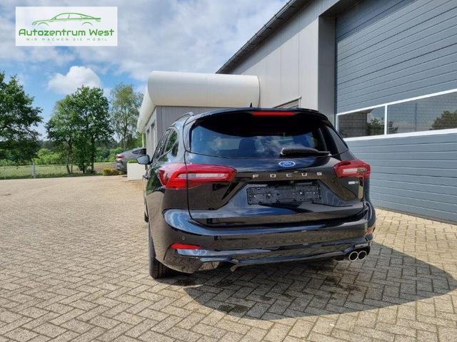 Ford Focus Turnier 1.0 125PS ST-Line X Voll-Leder elektr. Heckklappe Winterpaket Rückf.Kamera ACC Klimaautomatik Sitzheizung Lenkradheizung Frontscheibe beheizb. Ford-Navi SYNC 4 B+O Sound DAB+ Bluetooth Apple Carplay Android Auto PDC v+h 2xKeyless 17-LM 