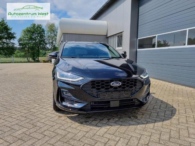 Ford Focus Turnier 1.0 125PS ST-Line X Voll-Leder elektr. Heckklappe Winterpaket Rückf.Kamera ACC Klimaautomatik Sitzheizung Lenkradheizung Frontscheibe beheizb. Ford-Navi SYNC 4 B+O Sound DAB+ Bluetooth Apple Carplay Android Auto PDC v+h 2xKeyless 17-LM 