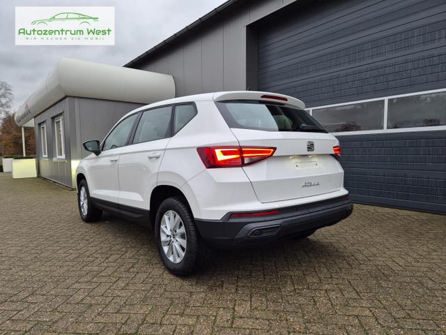 Seat Ateca 1.0 TSI 116PS Reference Klimaautomatik Sitzheizung Lenkradheizung Anschlussgarantie PDC Bluetooth Touchscreen Apple CarPlay Android Auto Tempomat 16"LM 