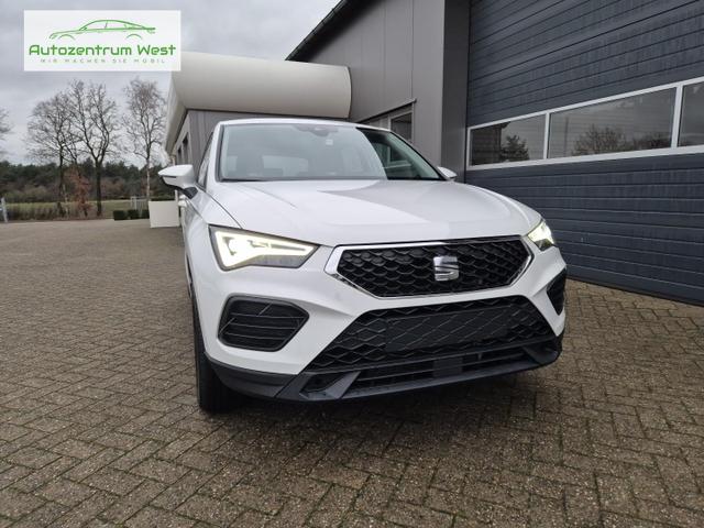 Seat Ateca 1.0 TSI 116PS Reference Klimaautomatik Sitzheizung Lenkradheizung Anschlussgarantie PDC Bluetooth Touchscreen Apple CarPlay Android Auto Tempomat 16"LM 