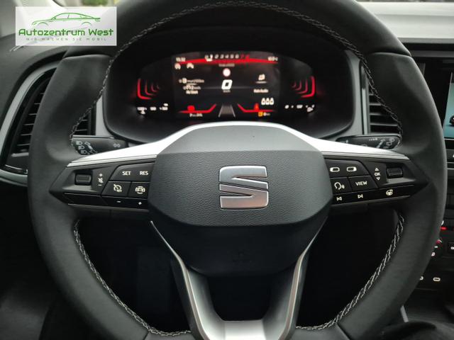 Seat Ateca 1.0 TSI 116PS Reference Klimaautomatik Sitzheizung Lenkradheizung Anschlussgarantie PDC Bluetooth Touchscreen Apple CarPlay Android Auto Tempomat 16"LM 