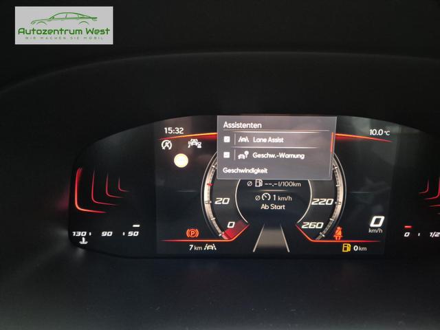 Seat Ateca 1.0 TSI 116PS Reference Klimaautomatik Sitzheizung Lenkradheizung Anschlussgarantie PDC Bluetooth Touchscreen Apple CarPlay Android Auto Tempomat 16"LM 