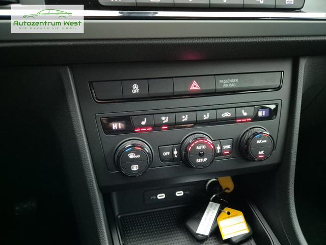 Seat Ateca 1.0 TSI 116PS Reference Klimaautomatik Sitzheizung Lenkradheizung Anschlussgarantie PDC Bluetooth Touchscreen Apple CarPlay Android Auto Tempomat 16"LM 