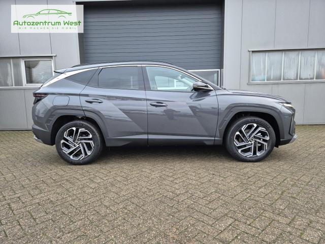 Hyundai TUCSON 1.6 T-GDI 252PS Automatik PHEV Trend FACELIFT MY2025 Krell-Sound elektr. Heckklappe Teil-Leder Sitzheizung Lenkradheizung ACC Klimaautomatik Navi 12,3"-Touchscreen DAB+ wireless Apple CarPlay + Android Auto PDC v+h Rückf.Kamera 2xKeyless 19-LM 