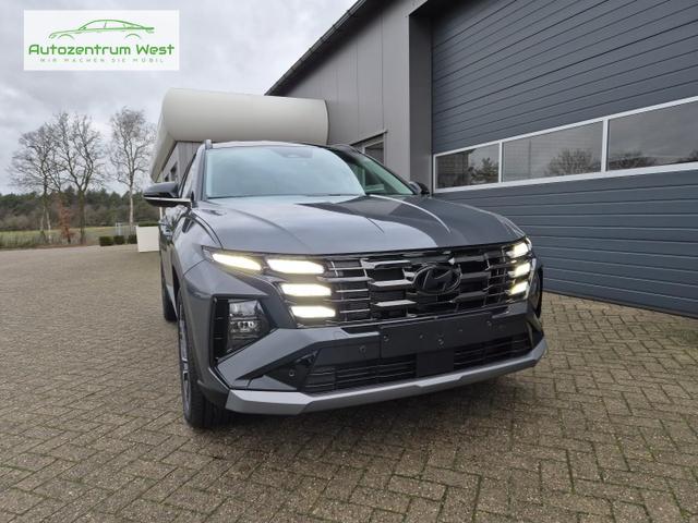 Hyundai TUCSON 1.6 T-GDI 252PS Automatik PHEV Trend FACELIFT MY2025 Krell-Sound elektr. Heckklappe Teil-Leder Sitzheizung Lenkradheizung ACC Klimaautomatik Navi 12,3"-Touchscreen DAB+ wireless Apple CarPlay + Android Auto PDC v+h Rückf.Kamera 2xKeyless 19-LM 