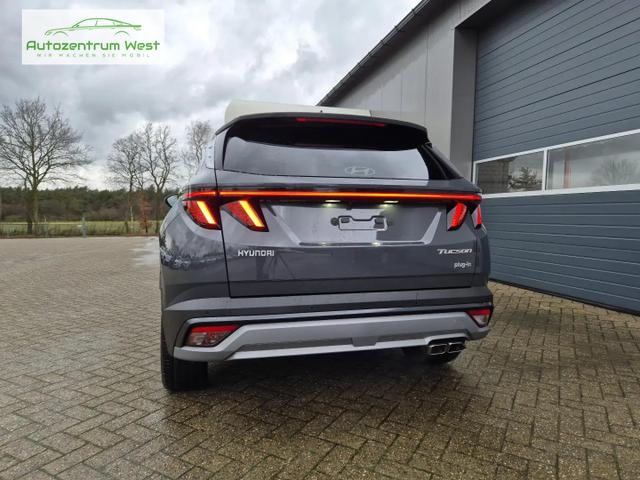 Hyundai TUCSON Prime 1.6 T-GDI 252PS Automatik PHEV FACELIFT MY2025 Voll-Leder elektr. Heckklappe Sitzheizung v+h Lenkradheizung ACC Klimaautomatik HUD Navi Krell-Sound 12,3"-Touchscreen DAB+ wireless Apple CarPlay + Android Auto PDC 4xKamera 2xKeyless 19-LM 