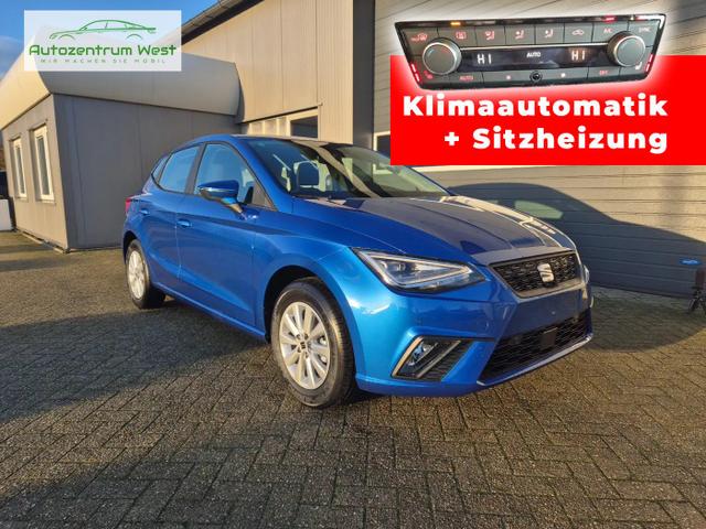 Seat Ibiza 1.0 TSI 95PS Style Edition Voll-LED Virtual Cockpit Sitzheizung Klimaautomatik Touchscreen DAB+ wireless Apple CarPlay + Android Auto PDC Rückf.Kamera 15-LM 