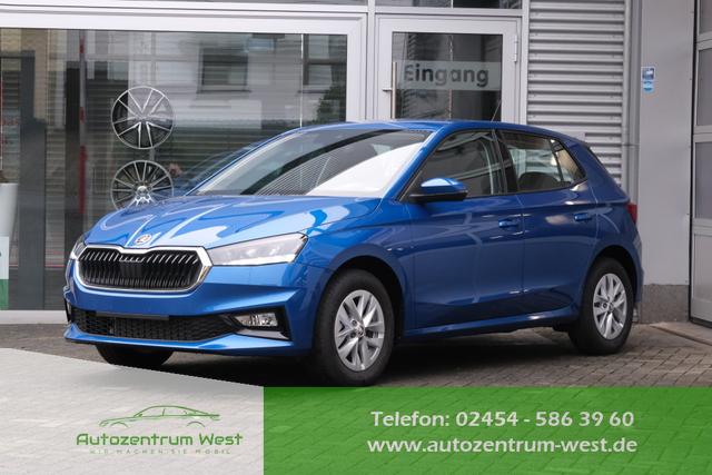 Skoda Fabia Blau 