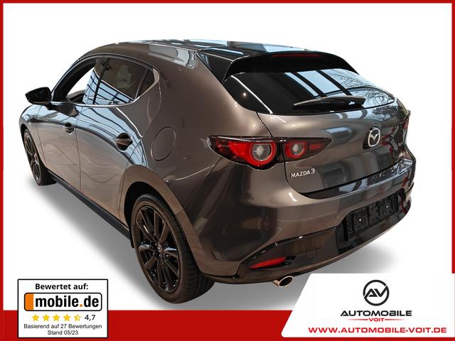Mazda Mazda3 5-Türer - HOMURA SHZ+KAMERA+HUD+NAVI+ACC+LED+18" ALU+KLIMAAUT