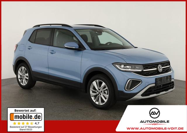 Volkswagen T-Cross - 1.0 TSI 85 kW Life DSG Life, IQ.Light, AHK, ACC, Kamera, 17-Zoll, Winterpaket