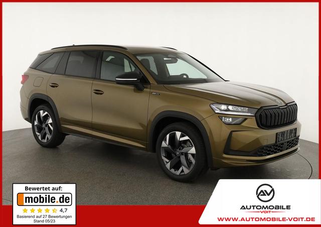 Skoda Kodiaq - 1.5 TSI iV 150kW Sportline Sportline, AHK, Matrix, Navi, Kamera, sofort