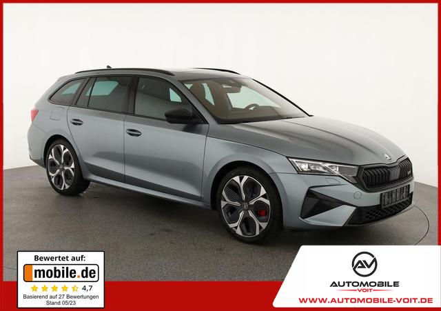 Skoda Octavia Combi - RS 2.0 TSI DSG, Sonderlackierung, Pano, AHK, 19 Zoll, Canton, el. Klappe, Navi, Matrix, sofort