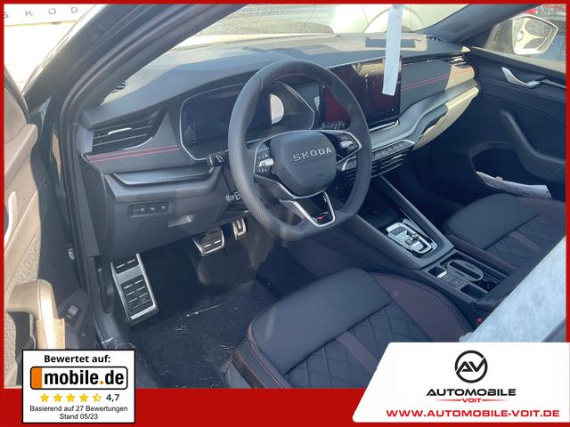 Skoda Octavia Combi - RS 2.0 TSI DSG, Sonderlackierung, Pano, AHK, 19 Zoll, Canton, el. Klappe, Navi, Matrix, sofort