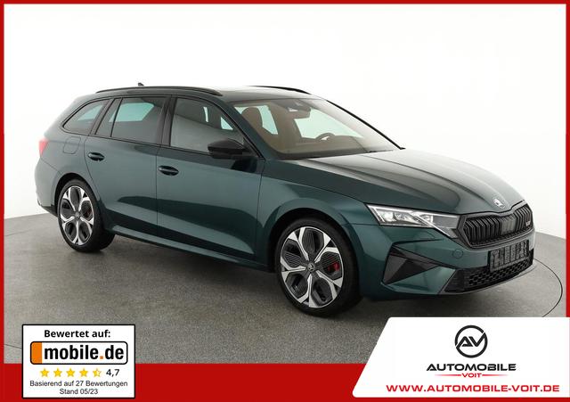 Skoda Octavia Combi - RS 2.0 TSI DSG, Sonderlackierung, Pano, AHK, 19 Zoll, Canton, el. Klappe, Navi, Matrix, sofort