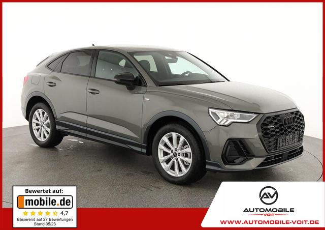Audi Q3 Sportback - 45 TFSI quattro S line qu S-LINE, AHK, Optik schwarz, Navi, Kamera, el. Klappe