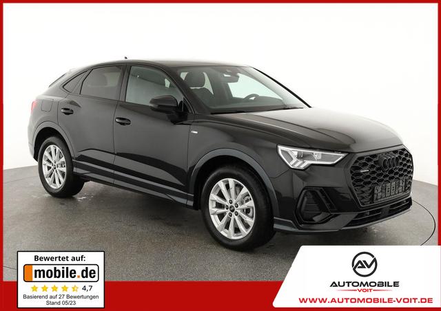 Audi Q3 Sportback - 45 TFSI quattro S line qu S-LINE, AHK, Optik schwarz, Navi, Kamera, el. Klappe