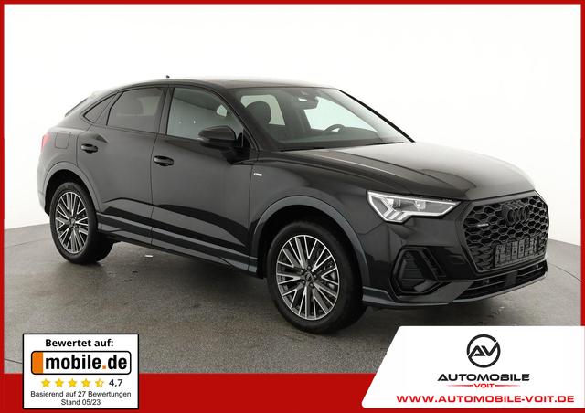 Audi Q3 Sportback - 45 TFSI quattro S line qu S-LINE, Pano, AHK, 19-Zoll, Optik schwarz, Navi, Kamera, el. Klappe