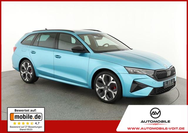 Skoda Octavia Combi - RS 2.0 TSI DSG, Sonderlackierung, Pano, AHK, 19 Zoll, Canton, el. Klappe, Navi, Matrix, sofort