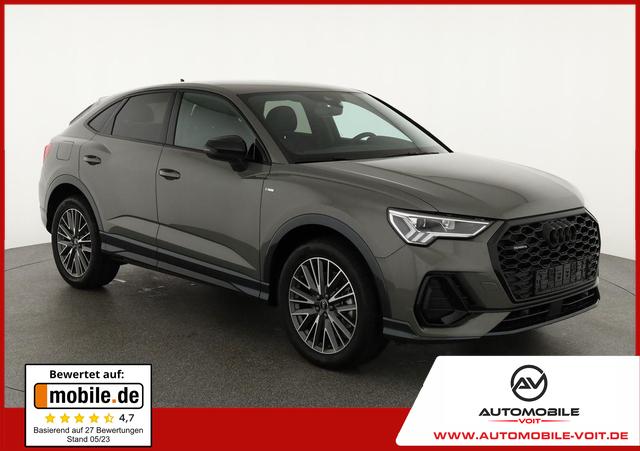 Audi Q3 Sportback - 40 TDI quattro S line qu S-LINE, AHK, 19-Zoll, Optik schwarz, Navi, Kamera, el. Klappe